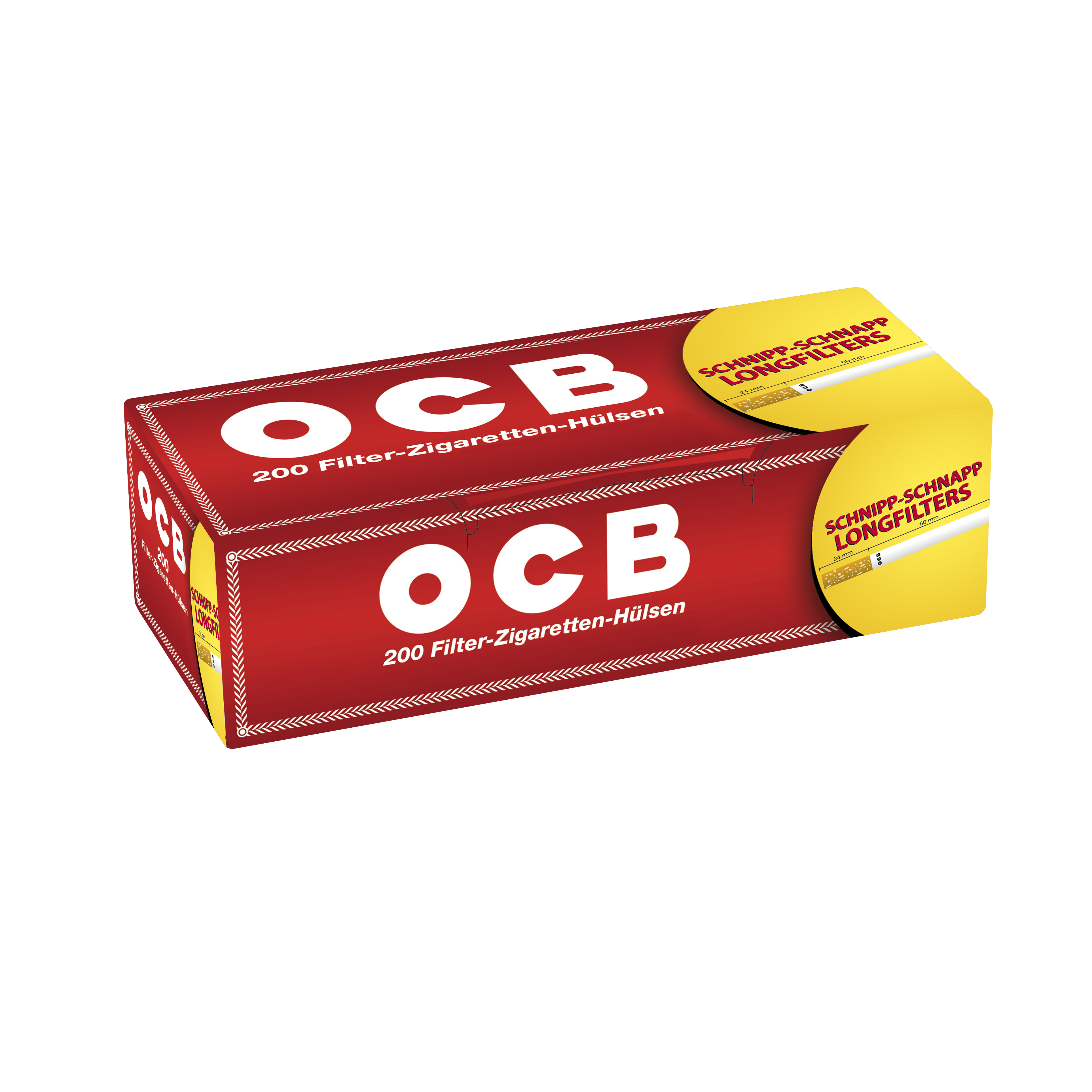 OCB tubes 200 long 2